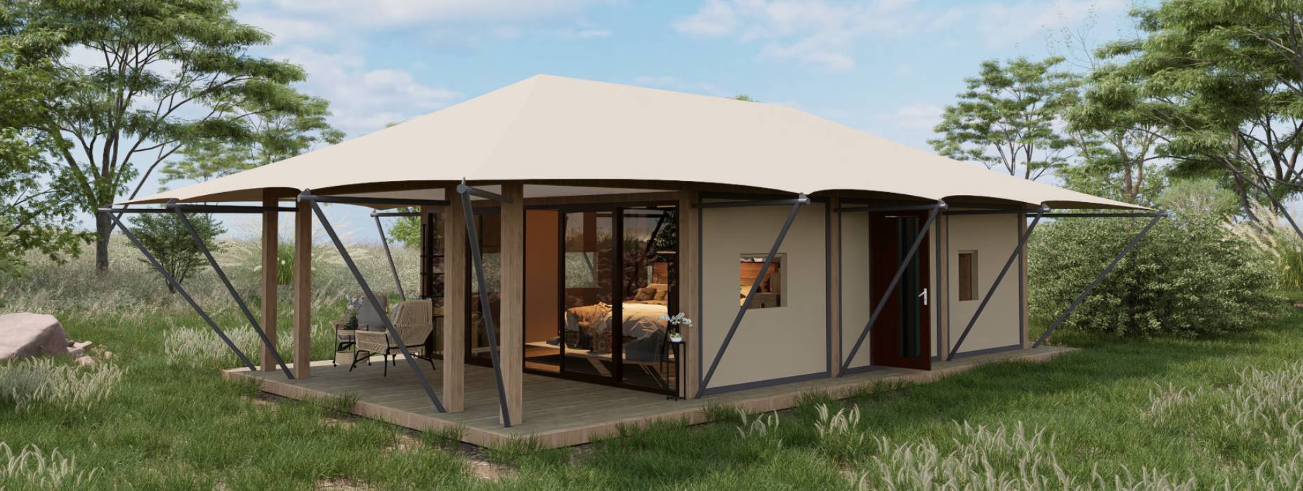 炉霍县户外酒店帐篷厂家